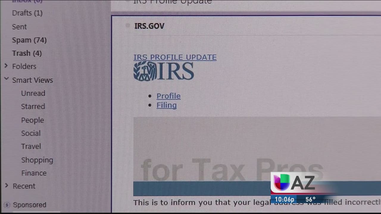 Cuidado con fraude de presuntos agentes del IRS