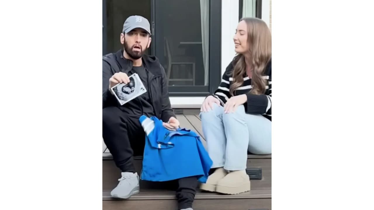 El rapero quedó en shock ante la noticia del embarazo de su hija.