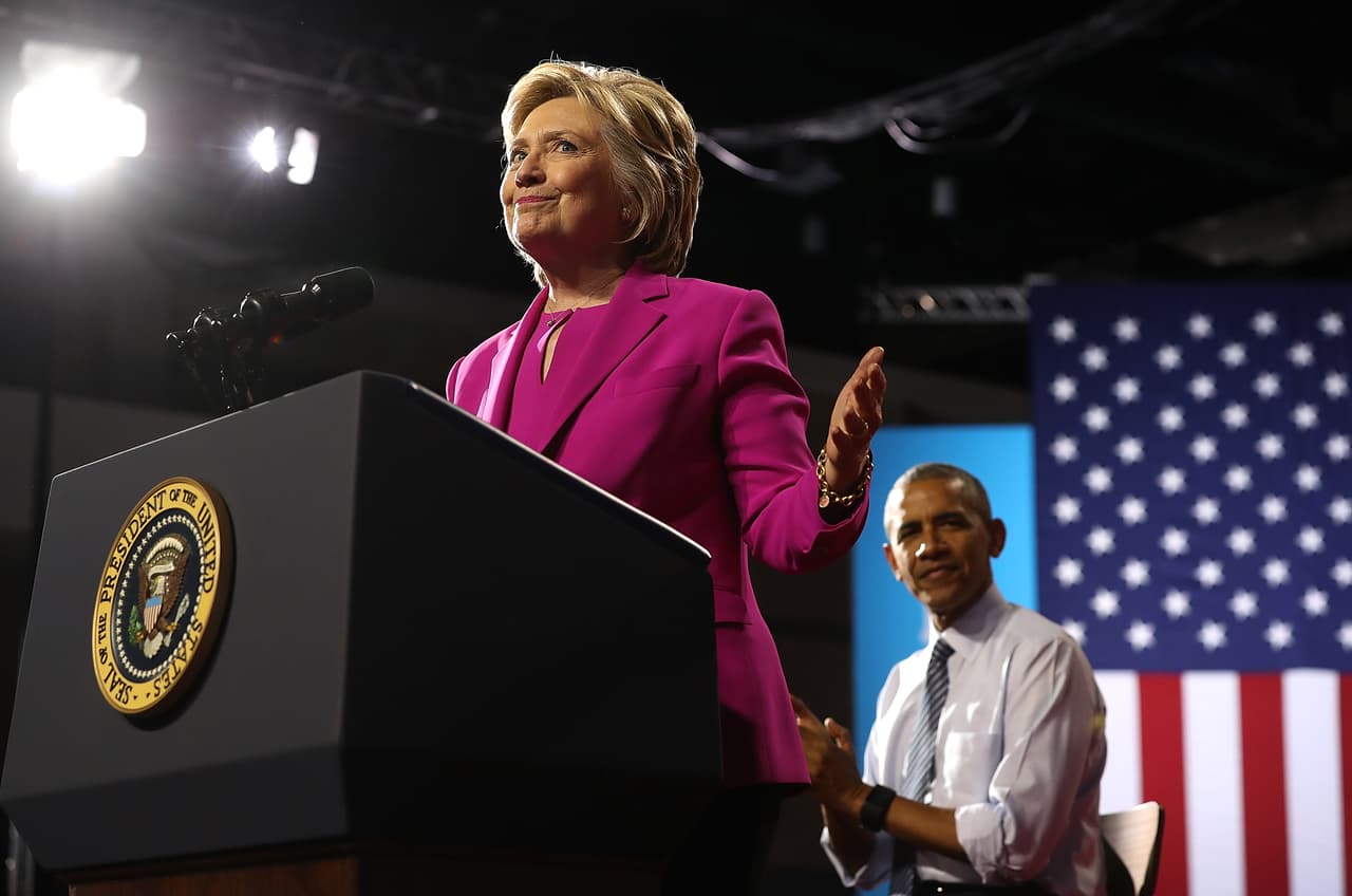 "Barack Obama luchó por llegar a un terreno común y a un propósito común", expresó la candidata.