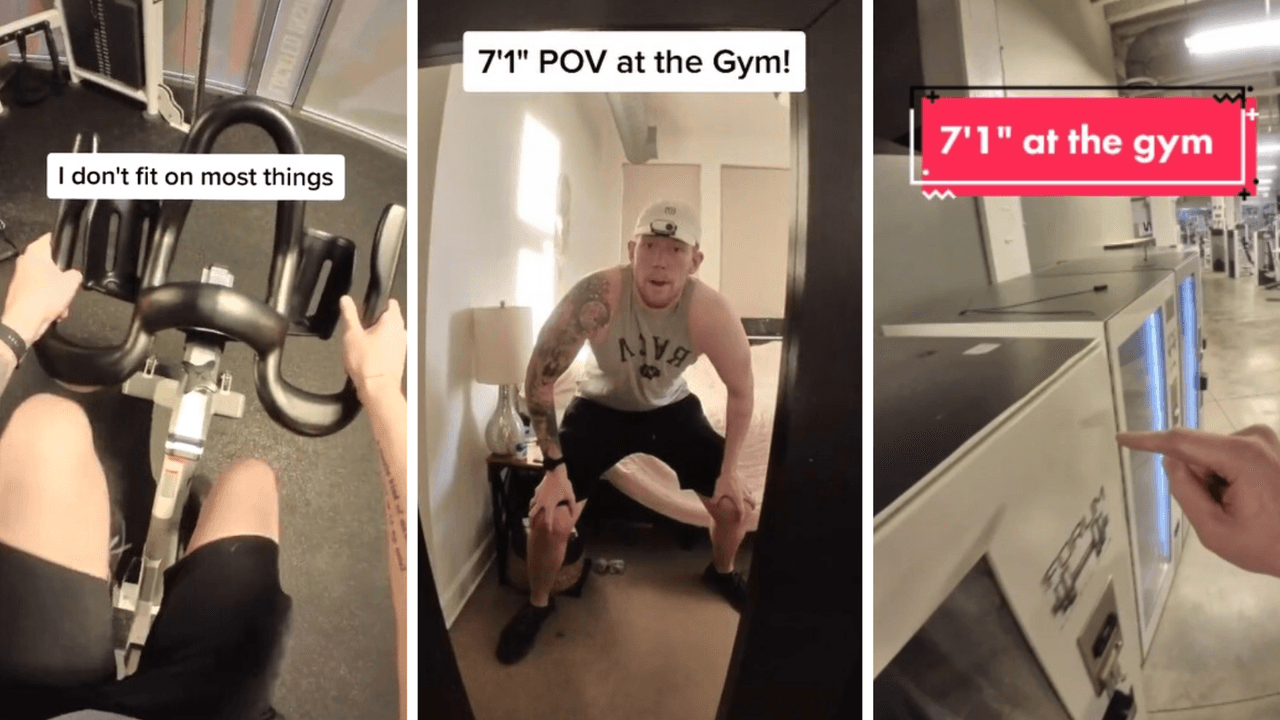 Todo es un reto para él, pero trata de resolverlo lo mejor posible