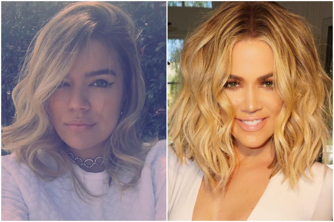 Con ondas en el cabello se ven muy parecidas, además les gustan los mismos colores para vestir.