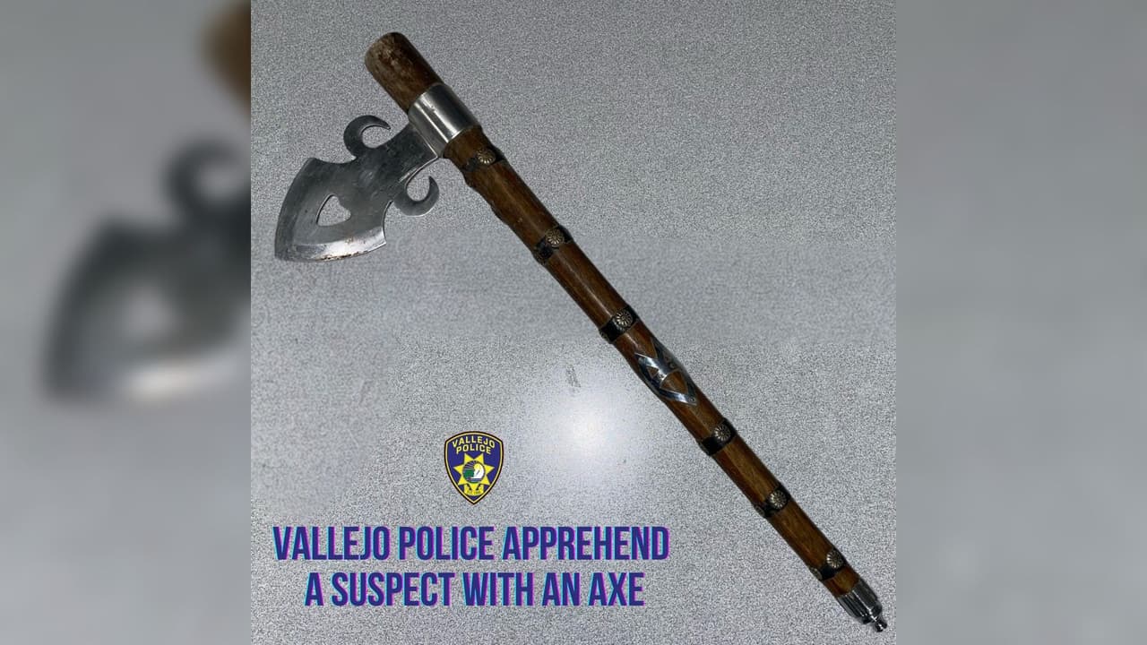 Acusan a mujer de atacar a su marido con un hacha en Vallejo