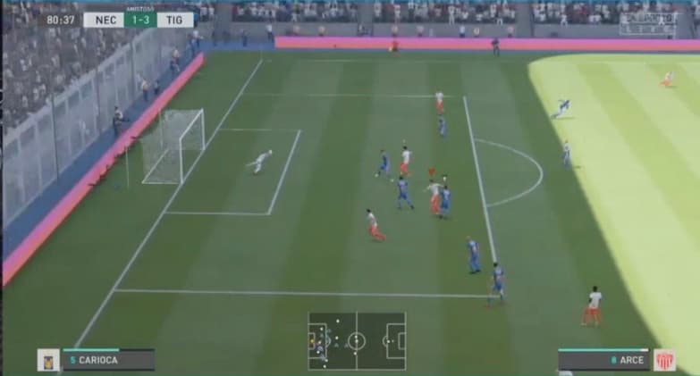 Nahuel Guzmán fue el encargado de frenar el ataque de Kevin Mercado y terminar goleando a los Hidrorayos.