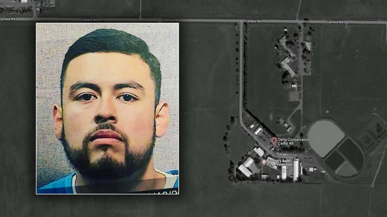 Reo que cumplía sentencia de 7 años escapa de campamento de bomberos en el norte de California