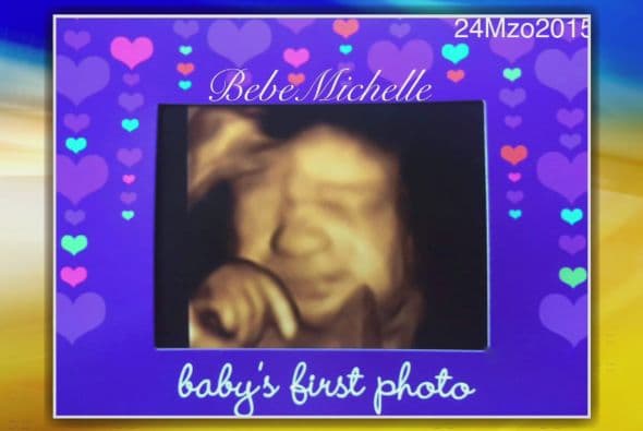 ¡Qué bello momento! La primer foto de Baby Michelle