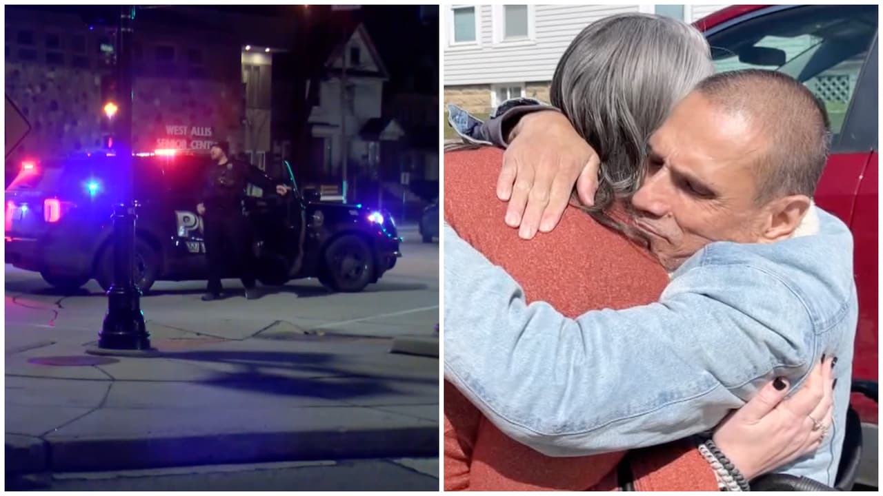 “No podía dejarte”: puertorriqueño atropellado se reencuentra con la mujer que se quedó a salvarlo