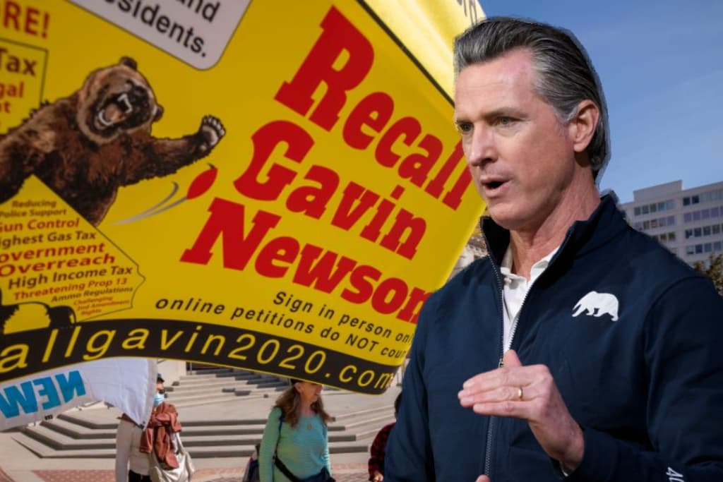 "Esta parece tener suficientes firmas": gobernador Newsom reconoce la fuerza de la campaña para destituirlo