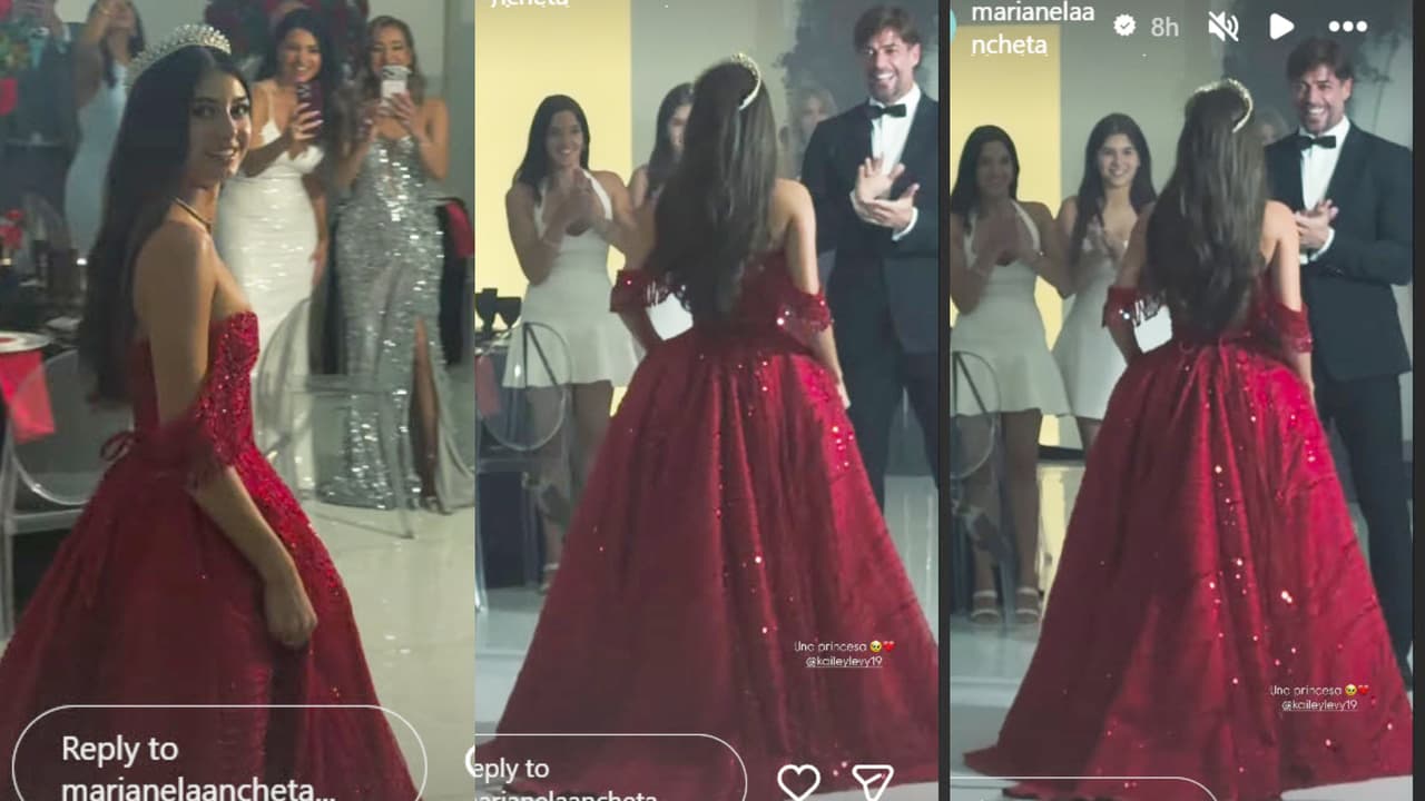 William Levy, al igual que su ex Elizabeth Gutiérrez, también estuvo presente en la celebración de su hija Kailey y así la recibió.