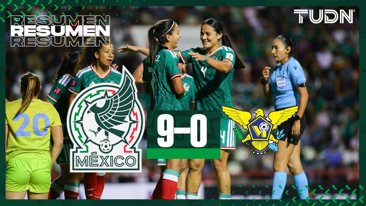 Resumen | México golea y obtiene primer lugar de grupo