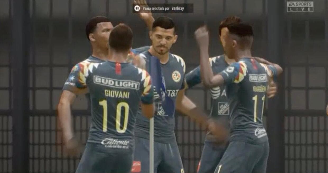 Las Águilas de Giovani dos Santos vencieron 2-4 a Pachuca y aseguran un puesto en la Fiesta Grande’ de la eLiga MX.