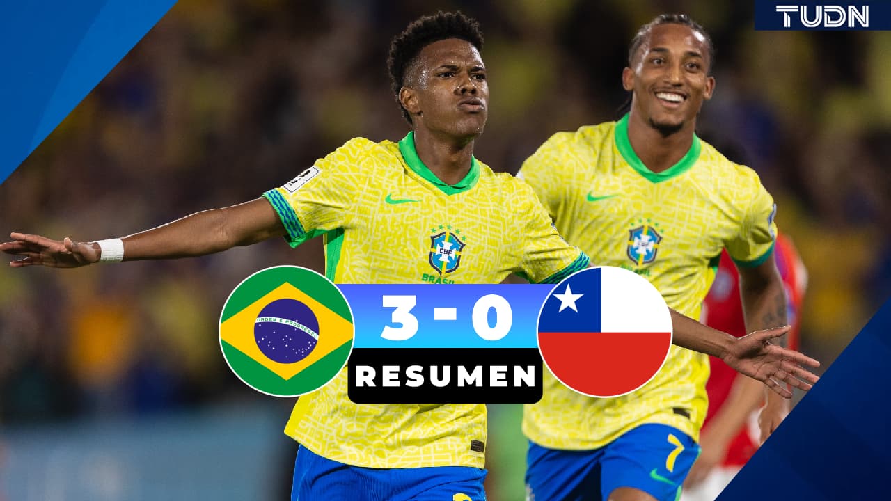 Brasil golea en el Maracaná al sotanero Chile rumbo al Mundial 2026