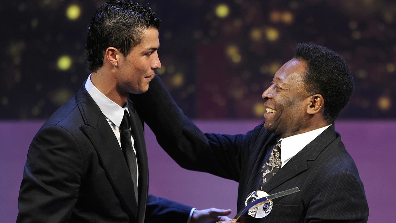 Pelé felicita a Cristiano Ronaldo por sus 100 goles con Portugal