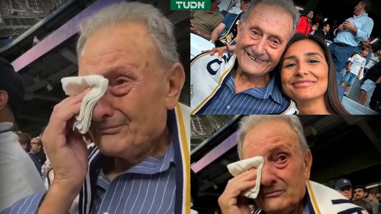 Abuelo fan de Real Madrid conmueve: "Si muero ya, muero a gusto"
