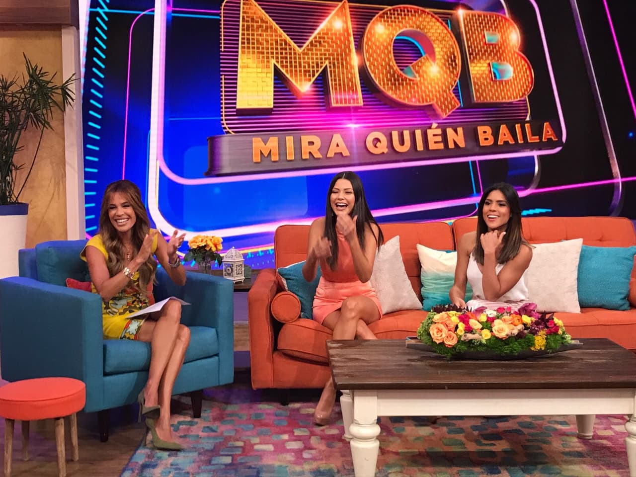 Ana Patricia estaba feliz, ella ya quiere que todos la veamos bailando este 17 de septiembre.