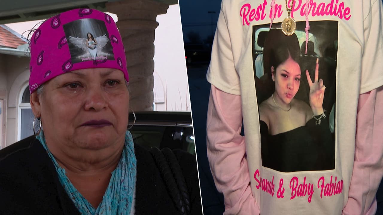 “Vi a mi bisnieto por primera y última vez”: abuela de Savanah la despide a ella y su bebé en funeral