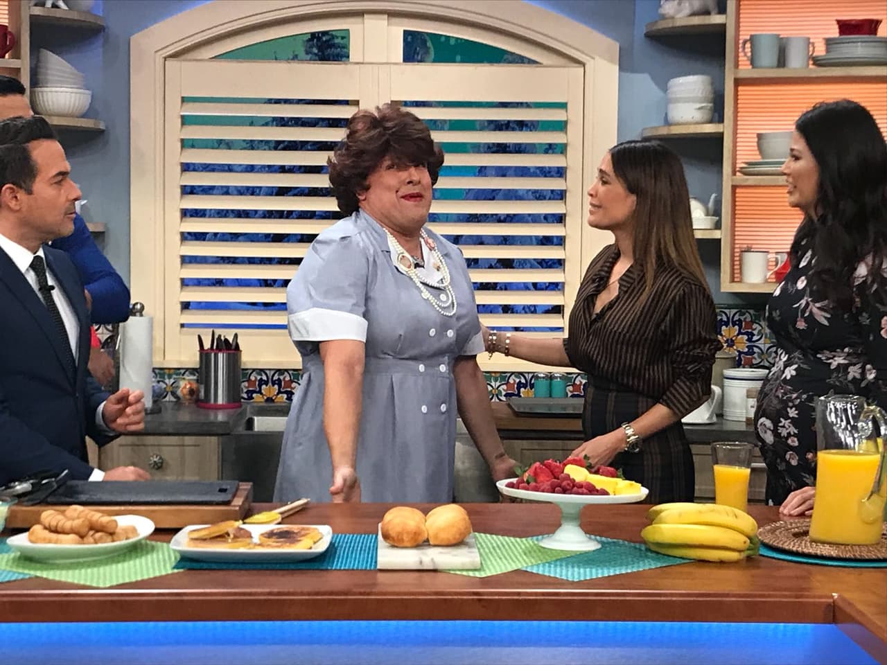 La nostalgia se apoderó de ella. A Meche le emociona volver a Despierta América.