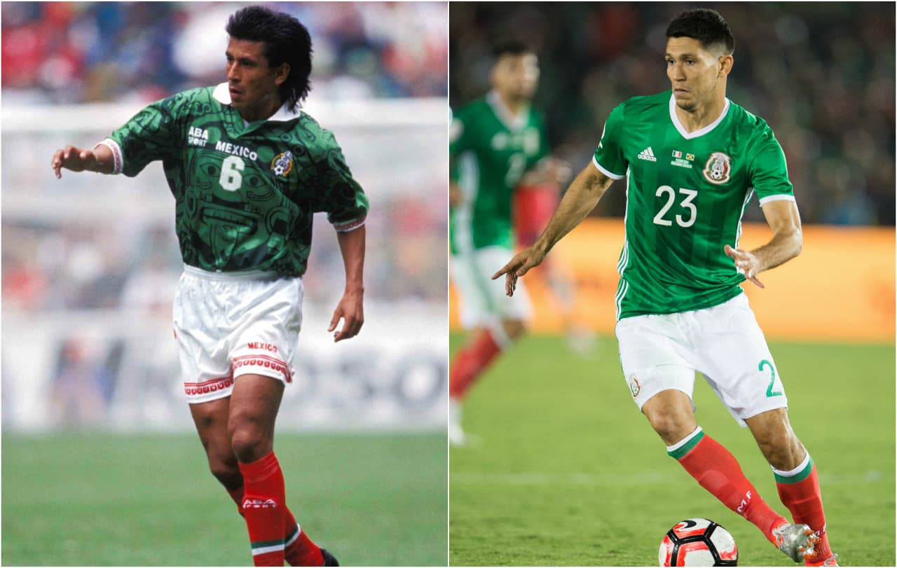 MARCELINO BERNAL vs. JESÚS MOLINA – Otro nayarita de grandes condiciones, Marcelino Bernal siempre será recordado por el golazo que le metió a Italia en EEUU 94 y por sus potentes remates de pierna derecha. Jugó 65 partidos con el Tri donde marcó una época y ganó dos títulos, con Puebla y con Pachuca. Molina tiene un palmarés importante con cuatro títulos, dos y dos con América y Santos pero apenas cuenta con 15 juegos con el Tri. Gana Marcelino.