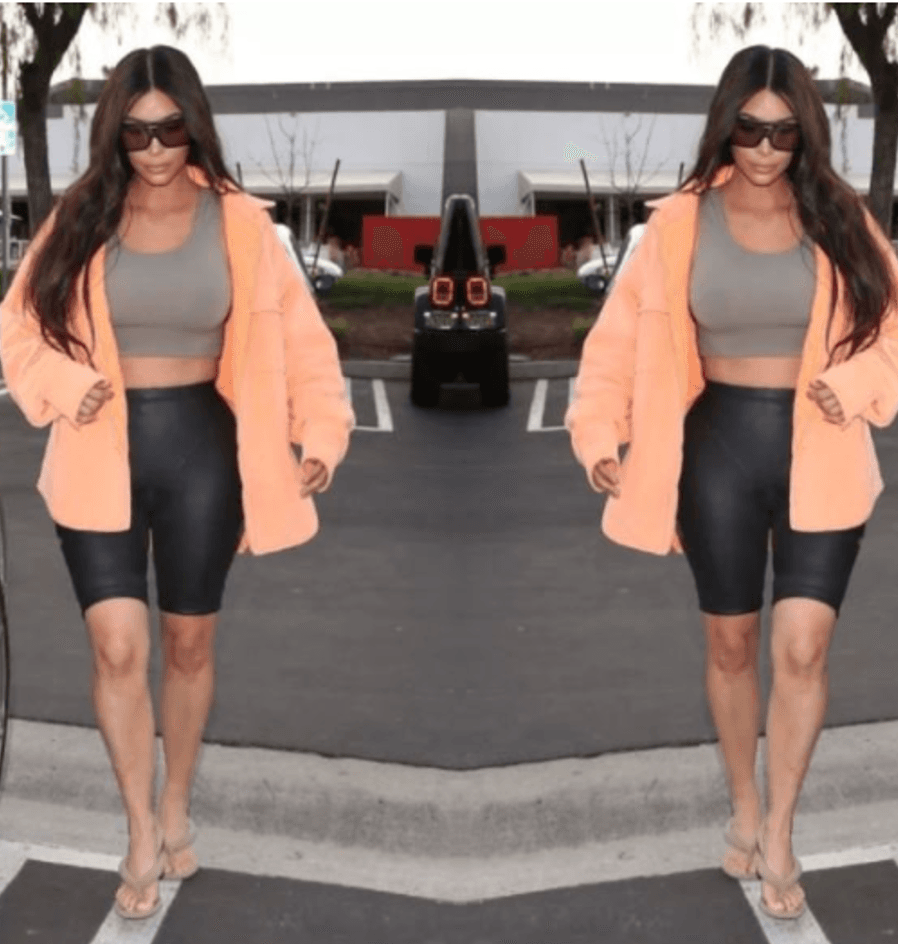 Allí explica que solo añadió un filtro a esta foto que un fanático publicó inicialmente con un efecto de reflejo, lo que explica el carro aplastado y las variaciones en las líneas de la acera.