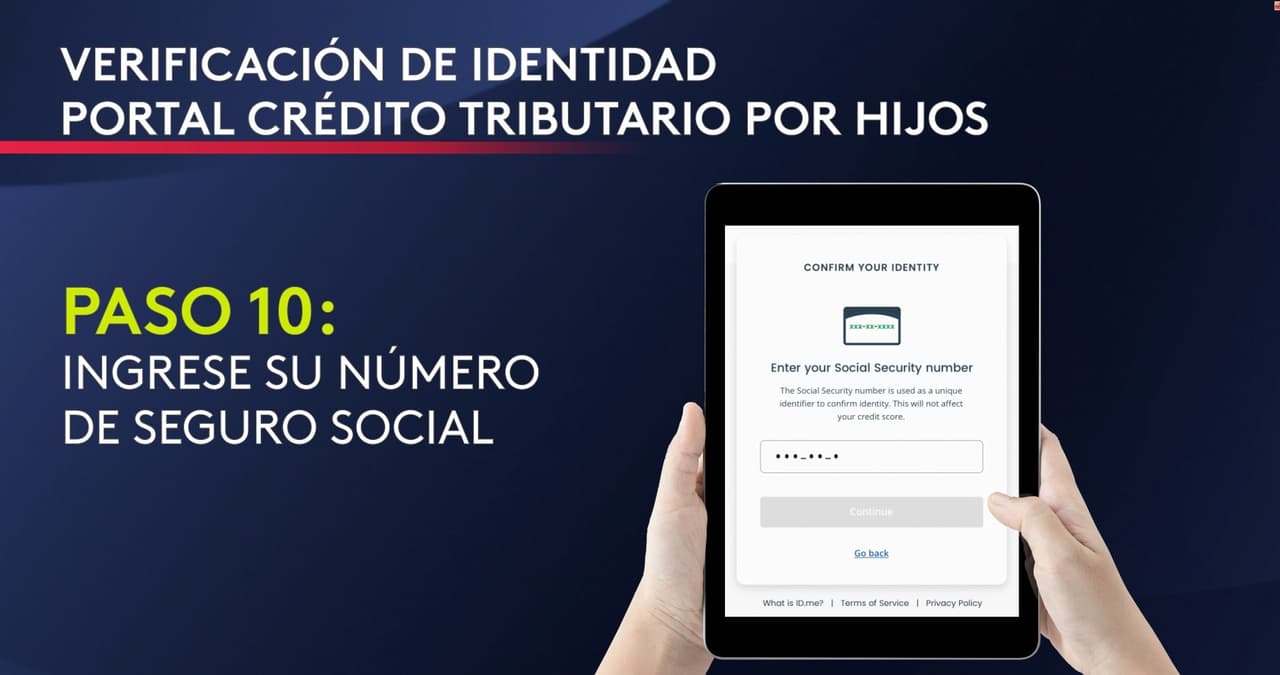 Por qué una cuenta ID.me es importante para el dinero del crédito tributario por hijos