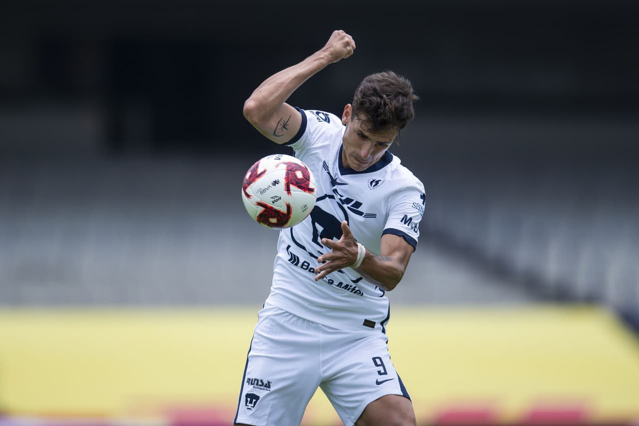 Jugadores de Pumas quedaron frustrado luego de que no le pudieron ganar a unos Bravos que terminaron jugando con 9.