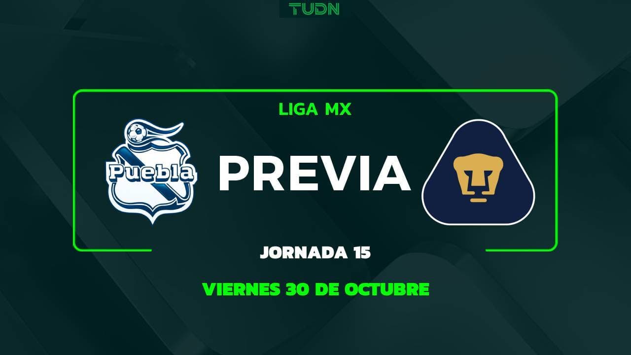 Horario y dónde ver el Puebla vs. Pumas, Jornada 15 Liga MX Apertura 2026