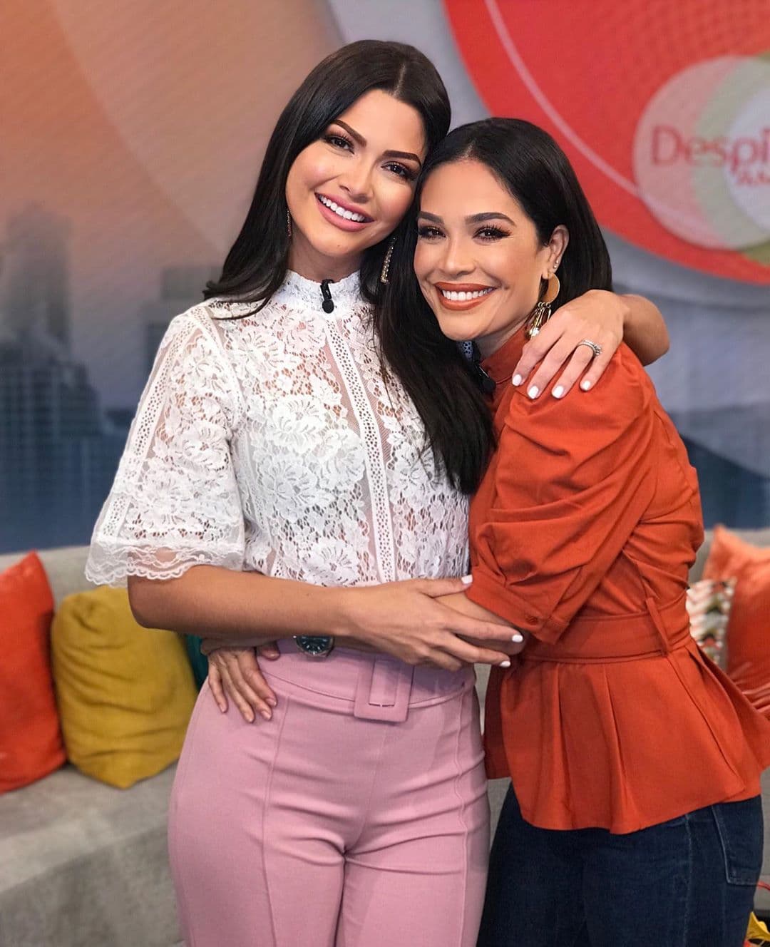 Ana Patricia Gámez, presentadora de Enamorándonos, forma parte de su álbum familiar, de 2013 a 2019 trabajaron juntas en el show matutino.