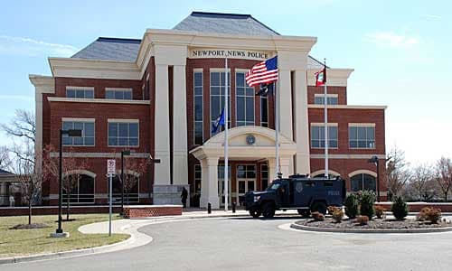 Departamento de Policía de Newport News, en Virginia.