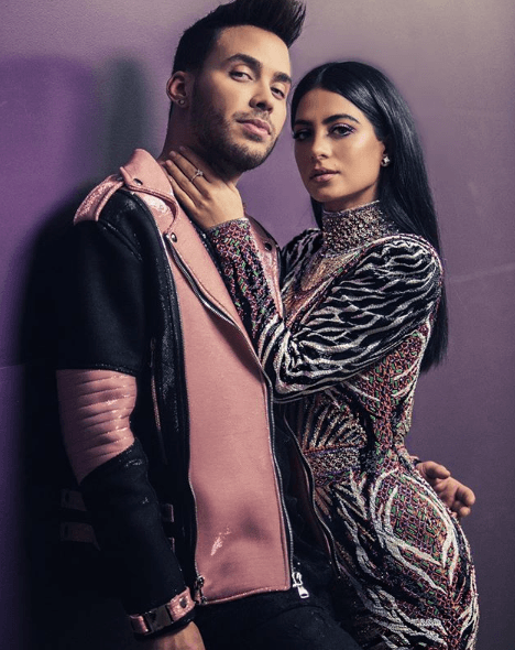 <b>5. </b>Los recién casados: Prince Royce y Emeraude Toubia.