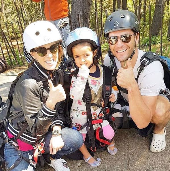 Al parecer 'mini' Jacky es la más intrépida, ¿será porque es la hija mayor?