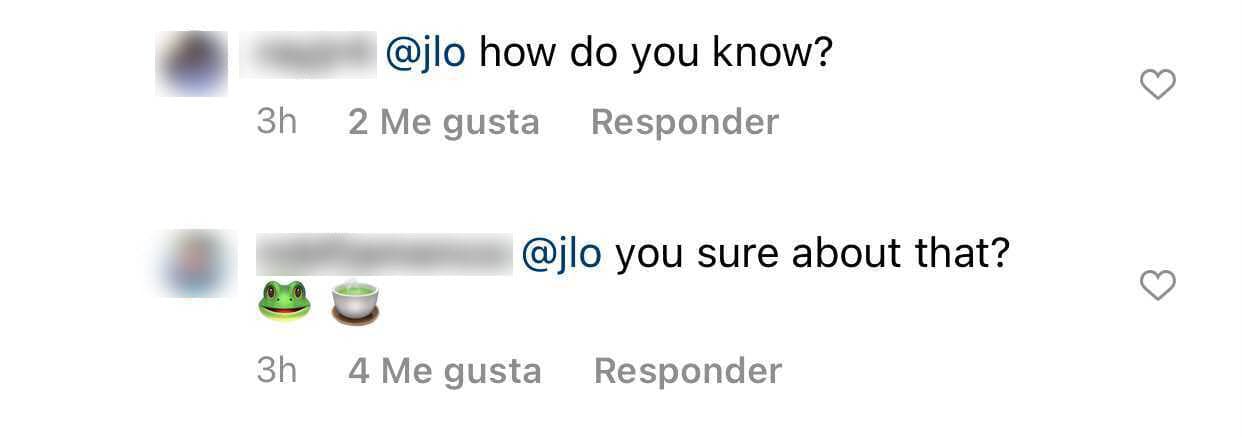 Pero la reciente historia de la cantante con el exbeisbolista le valió críticas a través del comentario que le dejó a Vanessa Bryant. Algunos usuarios cuestionaron la seguridad de su aseveración.
<br>