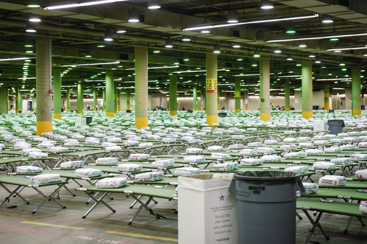 Media(D170829R): CHST has placed a Virtual Health clinic and will have CHST doctors onsite in a Pediatric Clinic at the Dallas Convention Center as evacuees and refugess from Hurrican Harvey begin to arrive.