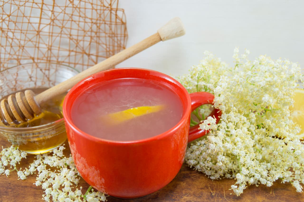 Flor de sauco. ¡Tenlo presente con la llegada de los primeros fríos (y resfriados)! Además de relajante, podría ser muy efectivo para limpiar el moco de tus pulmones.