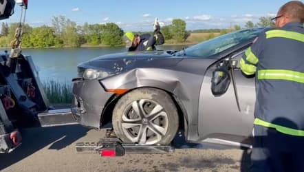El incidente ocurrió poco después de las 2:30 pm de este martes, según informó la Patrulla de Caminos de California, que atendió la emergencia.