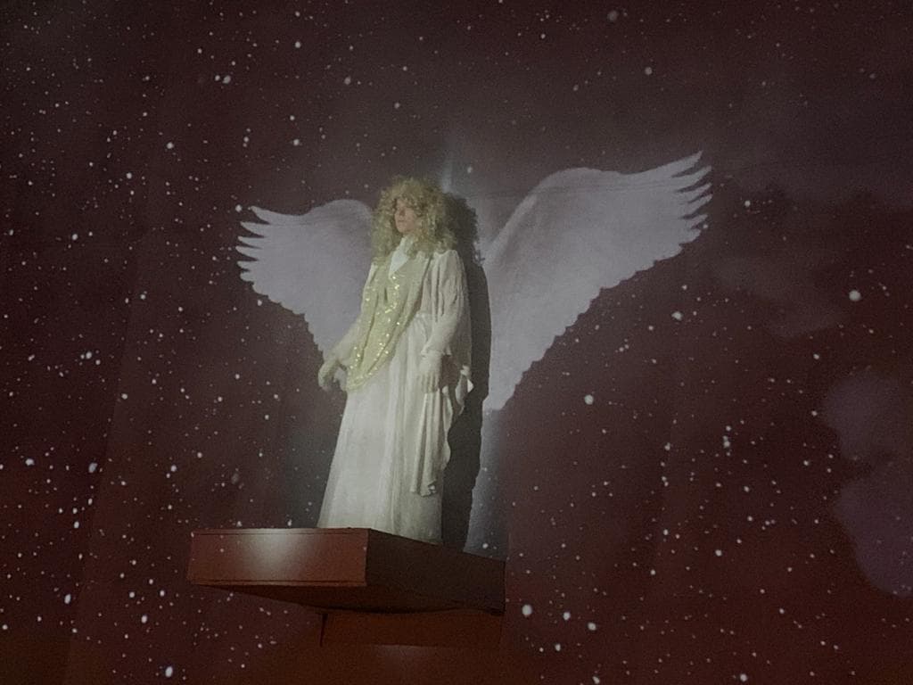 Escena del Nacimiento en Riverdale.