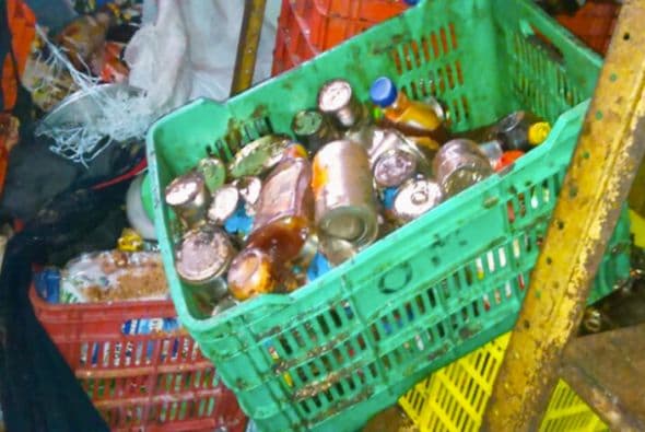 También encontraron una asquerosa cocina. (Crédito: PGR).