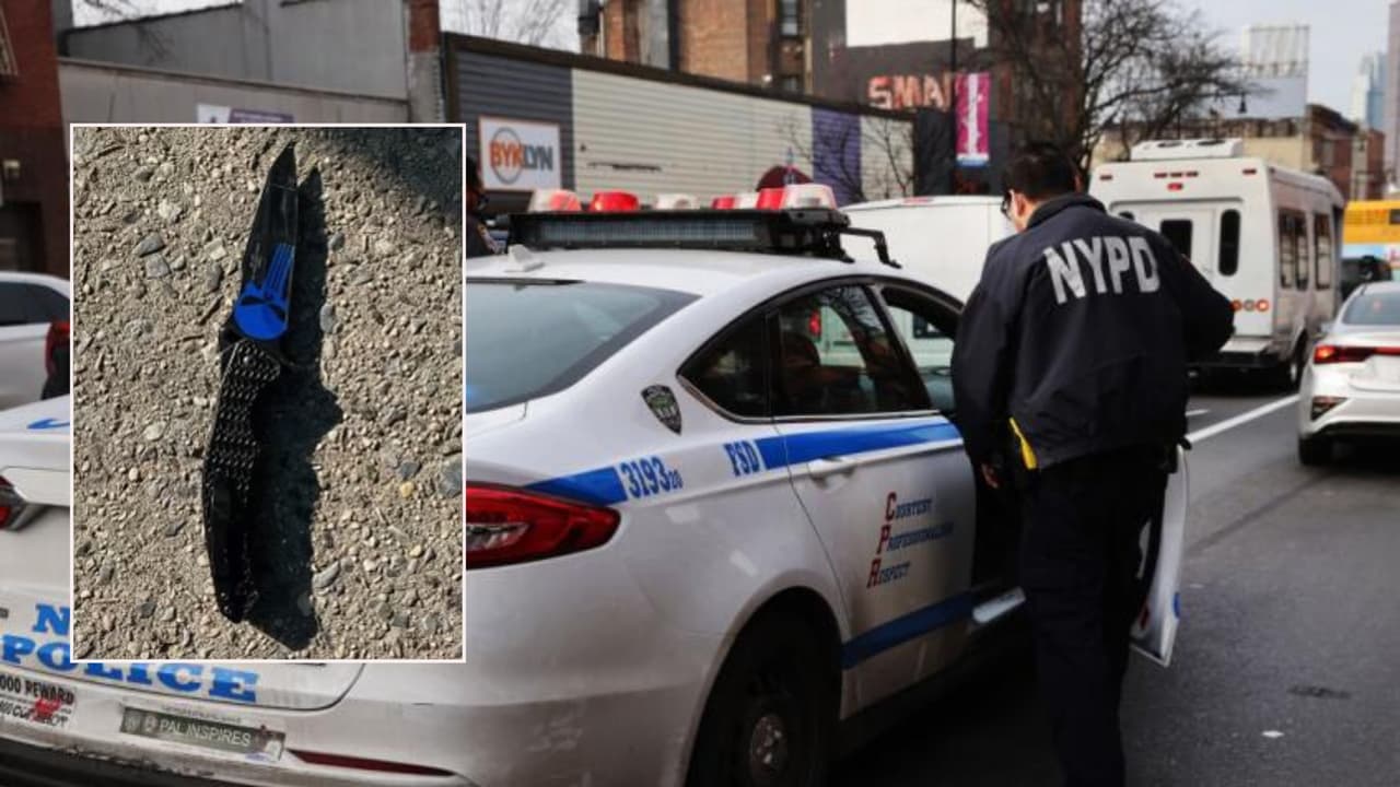 Disparan a hombre que "atacó con un cuchillo" a oficial del NYPD en Manhattan