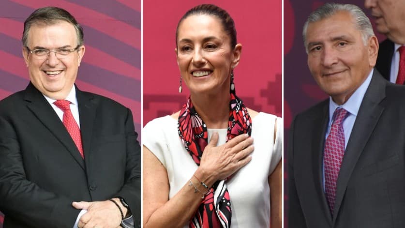 Las 'corcholatas' que compiten para ser el sucesor de AMLO como presidente de México