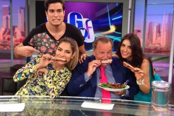 Jessica Cediel es otra colombiana que engalanó el estudio de El Gordo y La Flaca.