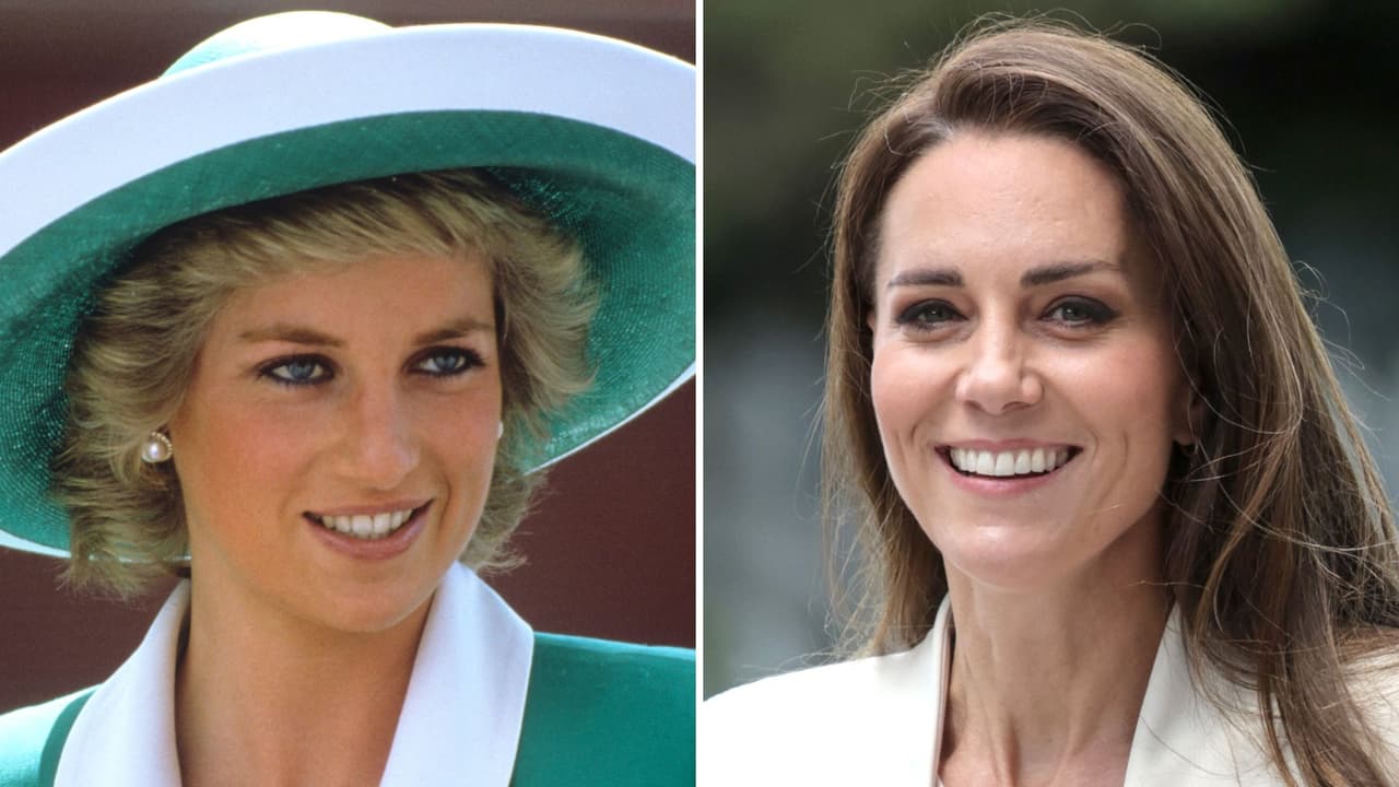 Kate Middleton honró a Lady Di con un vestido similar al que usó la princesa hace 34 años