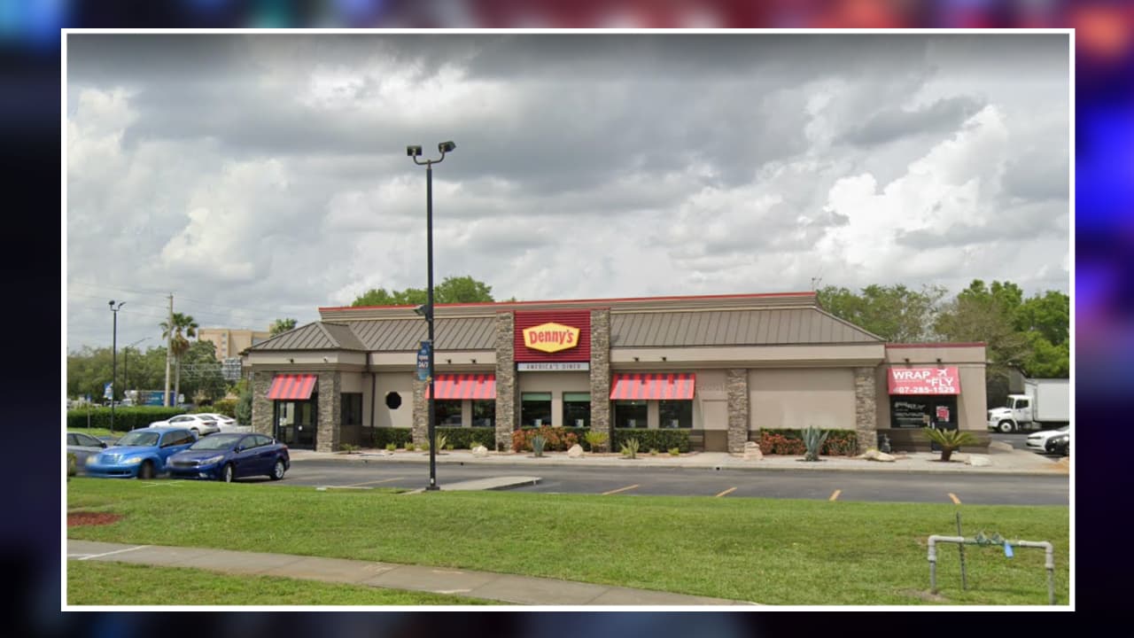Tiroteo en restaurante Denny's cercano al Aeropuerto Internacional de Orlando deja un muerto y un herido
