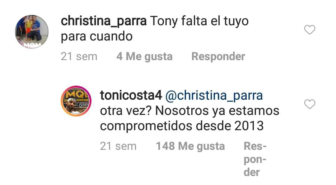 Ante esto, sus seguidores comenzaron a preguntarle 
<b>cuándo le daría el anillo a su pareja y la fecha de la boda</b>.