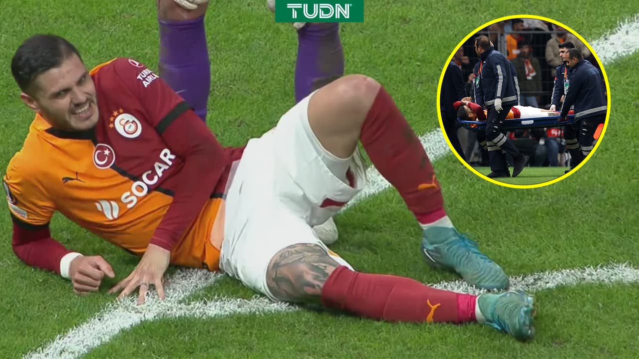 Mauro Icardi, prospecto de Rayados, se lesiona la rodilla en la Europa League