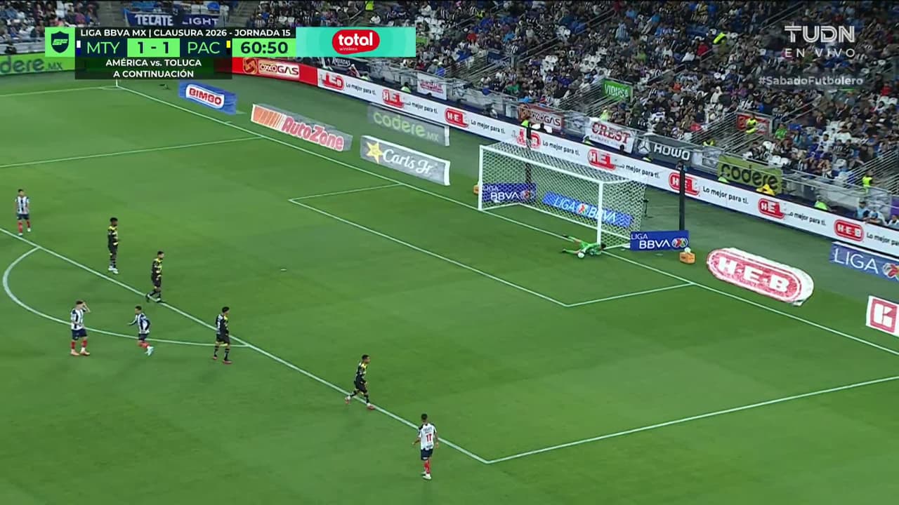 ¡TIRO ATAJADO! disparo por Luis Reyes.