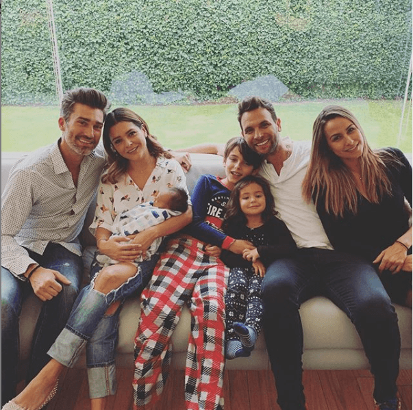 Grettell Valdez fue a casa de Patricio Borghetti hace unas tres semanas para conocer a Rocco y compartió en Instagram el tierno momento.