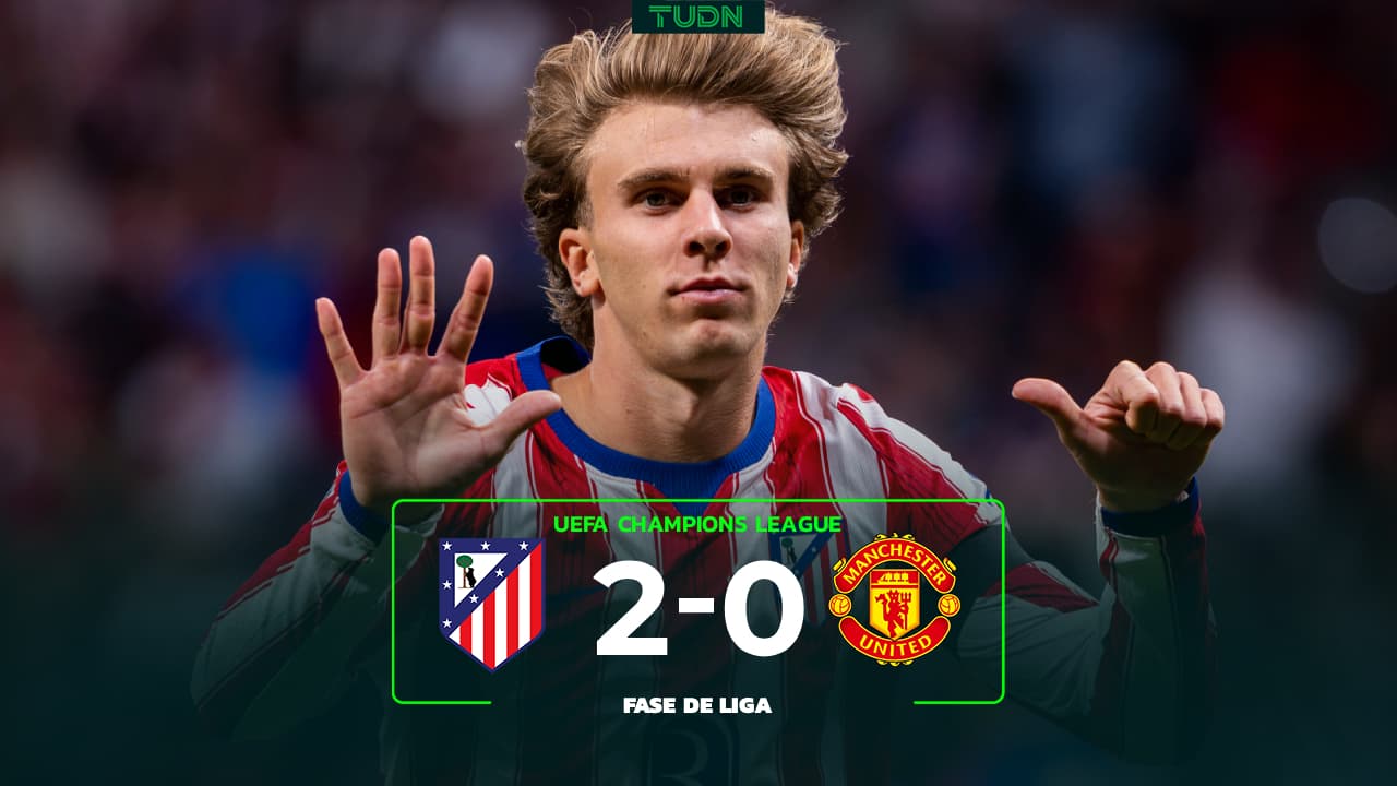 Resumen | Atlético de Madrid vs. Manchester United: Atleti se lleva la victoria