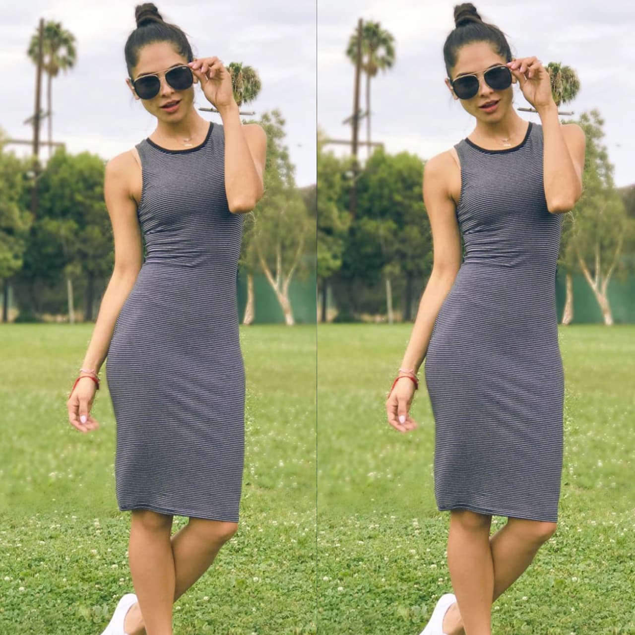 Este vestido es una prenda que jamás pasará de moda.