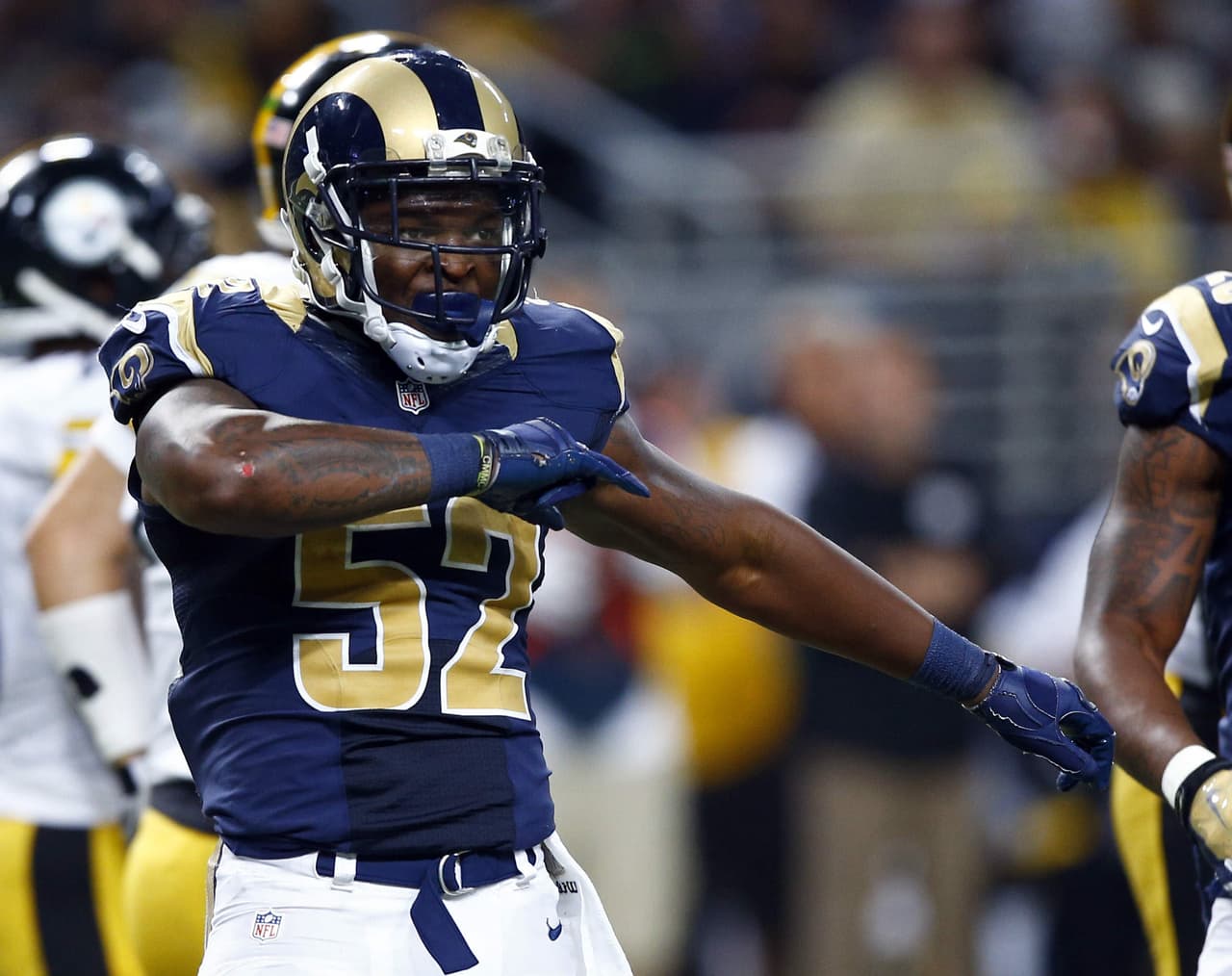 Alec Ogletree de los St. Louis Rams colocado en la lista de lesionados por 6 semanas más
