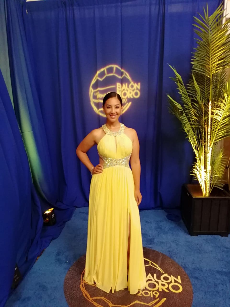 Este es el primer año en el que Mafer participa en el Balón de Oro.