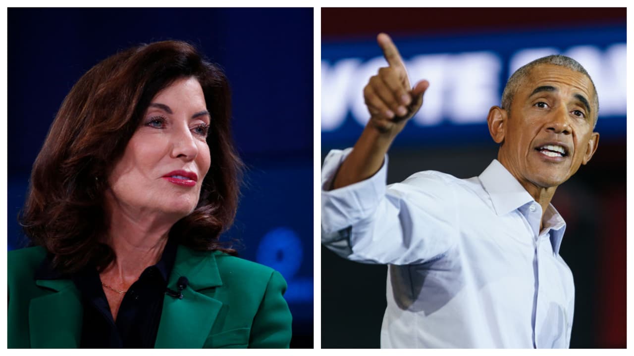 Barack Obama graba un anuncio radial para respaldar candidatura de Kathy Hochul. Hillary Clinton también la apoya