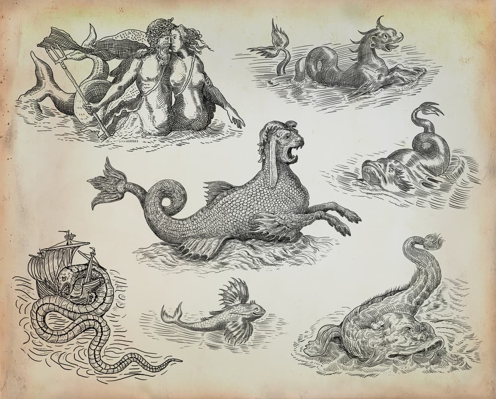 Ya sea en cuentos, mitos o viejas leyendas, la creencia de que el mar está lleno de terribles criaturas ha existido desde hace cientos de años.